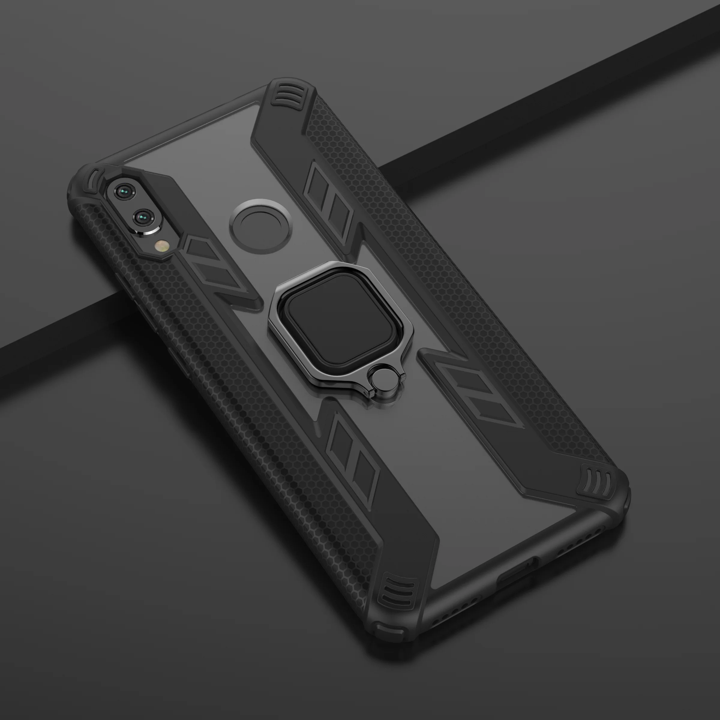

2019 new ring case for Mi redmi note7 phone back cover