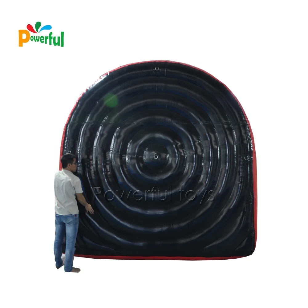 Single wall inflatable golf dartboard giant kick dartboard