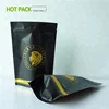 stand up aluminum foil bags plastic packaging for coffee bean