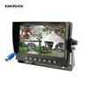 7 inch tft color screen support 4 channels video image split AHD quad monitor