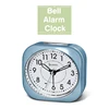 2017 New arrival pink square shape clock,shining clock,table alarm clock