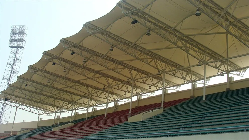
Audience Tent PVDF Stadium Tent Membrane Structure Architecture 