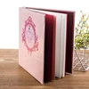screw post bound album DIY scrapbook kraft cover album inside page black cardboard can be customized
