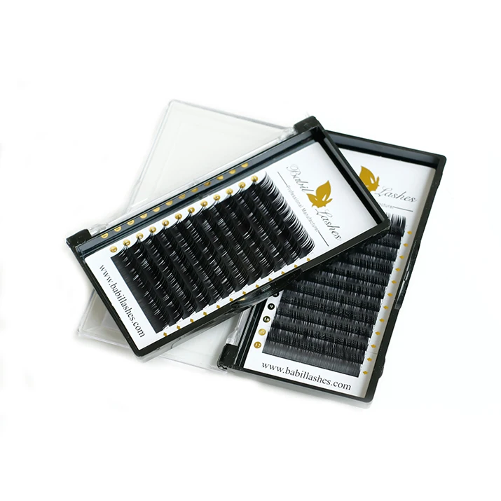 

0.03 0.05 0.06 0.07 Luxury Mega Volume Eyelash Extensions In Korea, Dark black