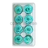 Supply Natural Real Touch Tiffany Blue Immortal Cheap Preserved Eternal Blue Rose
