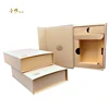 custom printed label kraft cardboard paperboard box with paper insert for electronics powerbank
