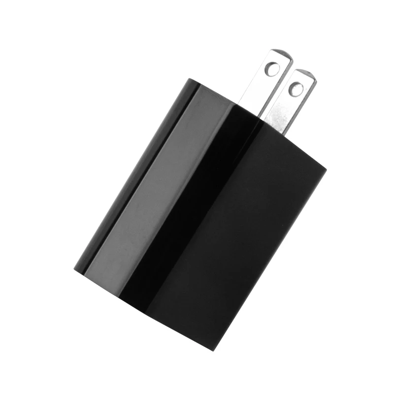 
Shenzhen Supplier 5V 2A Power Adapter Single USB Travel Black Wall US Type Charger for Mobile Phone 