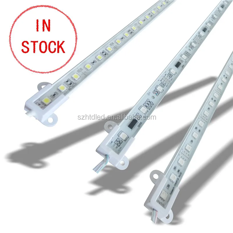 in stock LED 5050 48LED full color rigid strip with cover 1903IC 2801IC 6803IC 9883IC CE LED rigid bar light