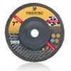 7'' 180x22mm PEGASTAR calcined sand material Polishing Flap Disc For Steel