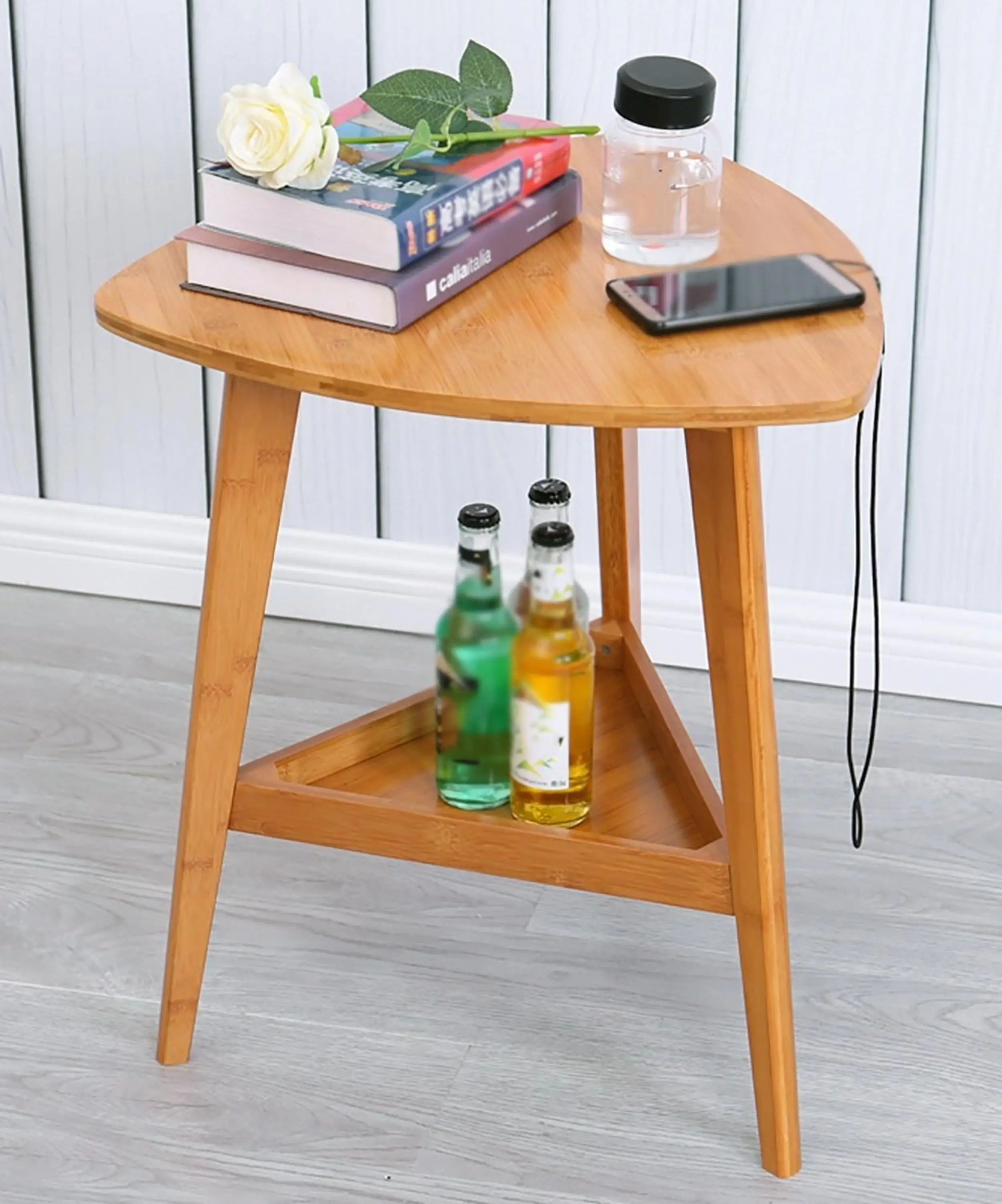 Modern Bamboo Sofa End Side Corner Coffee Table With Storage Shelf Cofee Wooden Product On Alibaba Modern Bamboo Sofa End Side Corner Coffee Table With Storage Shelf Cofee Wooden Product On Alibaba