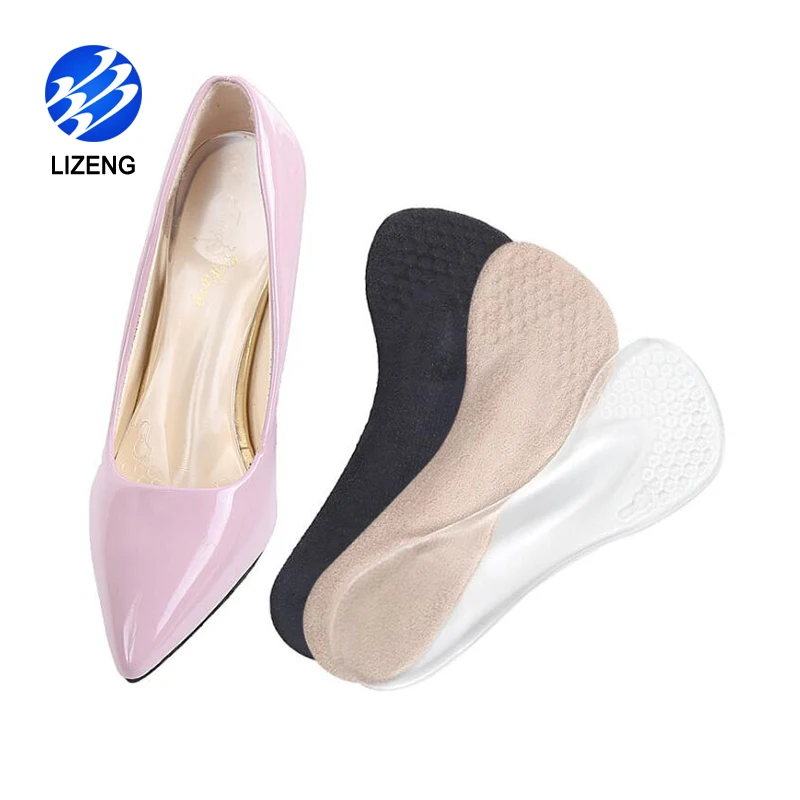

3/4 Length Arch Support Insoles Perfect For Sandals, Black , ivory , white