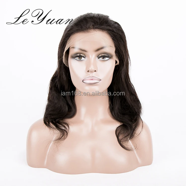 14 Inch Length Medium Brown Cap Adjusted Cap Size Body Wave Lace Front Wig