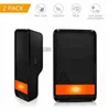 Home Indoor Outdoor Black Pest Repeller 2 Pack Mosquito, Insect Ultrasonic Pest Repellent Control 2018