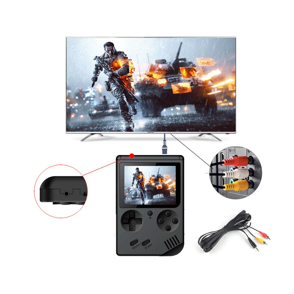 

2018 Hot handheld game player 8 Bit built in 168 games mini retro game console for xmas gift