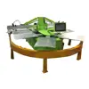 4 Color 16 Stations High precision automatic screen printing machine