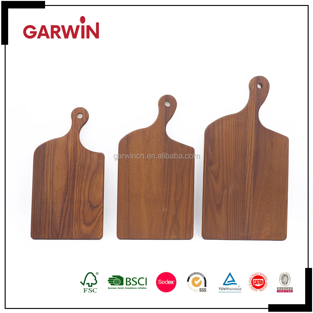 2017 New Design Carbonized Ash Wood 3 Sizes Paddle Cutting Board Chopping Block View Chopping Block Garwin Product Details From Garwin Enterprise Co Ltd On Alibaba Com