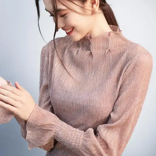 

278965 new fashion in 2019 Women Long Sleeve Blouses with sexy design