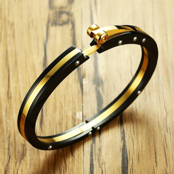 

New men's bracelet friendship gift cuff bracelet man