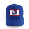Applique patch two panel mesh custom trucker cap