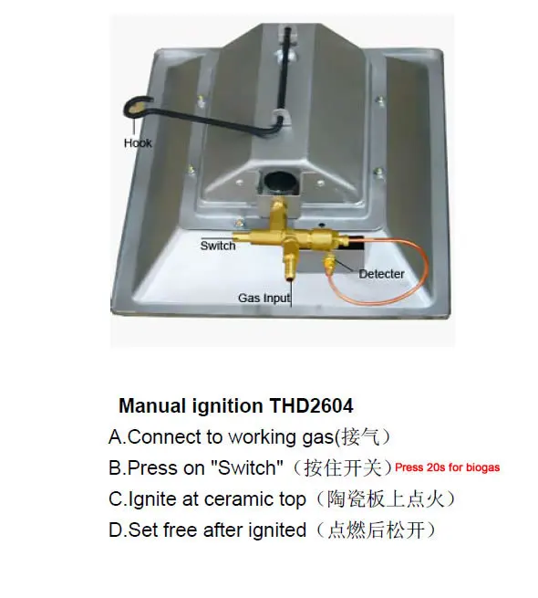Natural Gas Heater Installation For Greenhouse Heating Equipment Parts