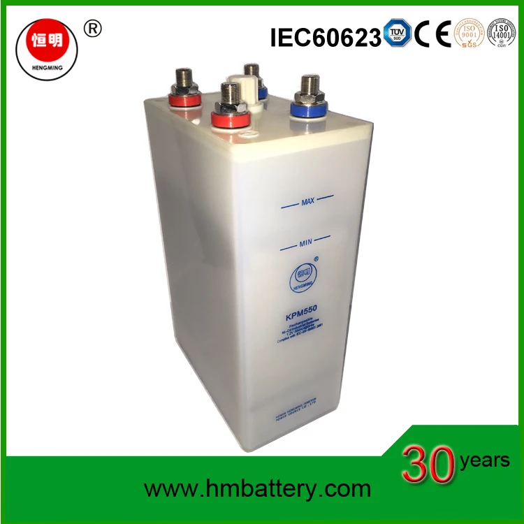 
Deep cycle nickel cadmium batteries 12v 550Ah for sale 