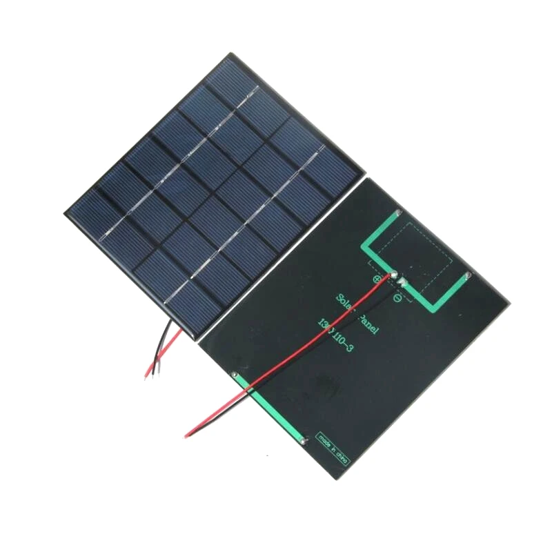 Policristalino de Células Móvel para Banco de Potência Carregador Solar Solares Painel Usb Charger 3.5 w Coletores solares