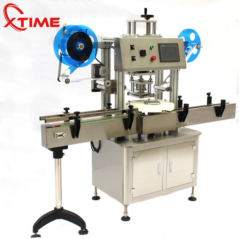 Automatic Plastic Jar / Cup / Bottle Hermetic Heating Sealing Machine