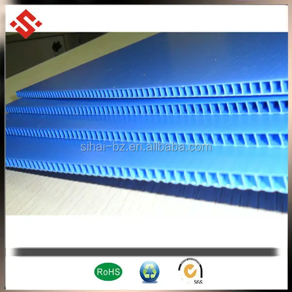 
Polypropylene Material corflute Corrugated Plastic Sheets 