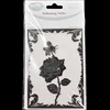Black rose cheap plastic embossing folder for paper craft DIY