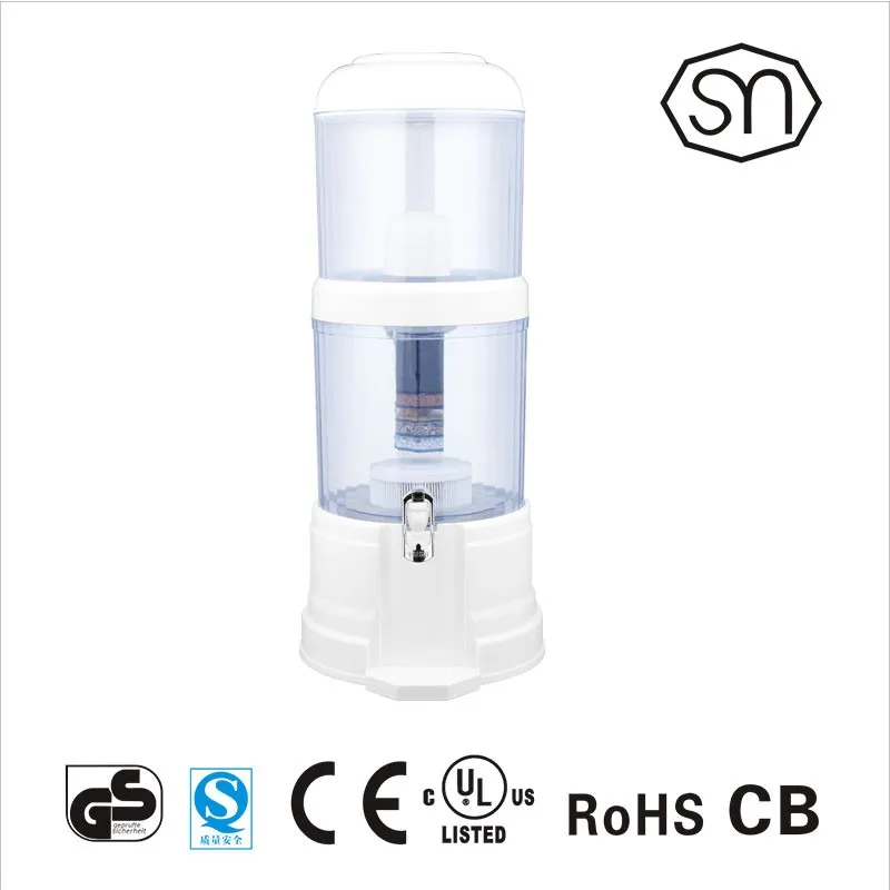 32l Ceramc Mineral Water Tap Filter Candle Mineral Alkaline White Blue Green Yellow Activated