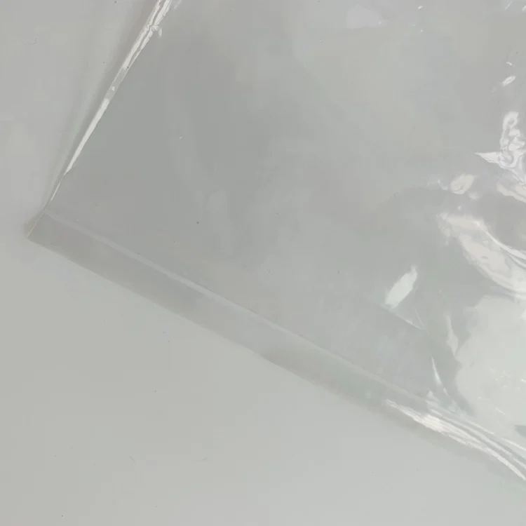 
clear transparent PE plastic bag with elastic 