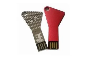 Key Shaped USB Flash Drive 32GB USB Stick 2.0 128GB Pen Drive Metal Gold 16GB Memory Stick - ANKUX.COM