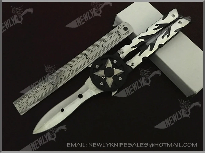Stainless Steel Training Knife Folding Utility Knife Tactical Pocket Knife