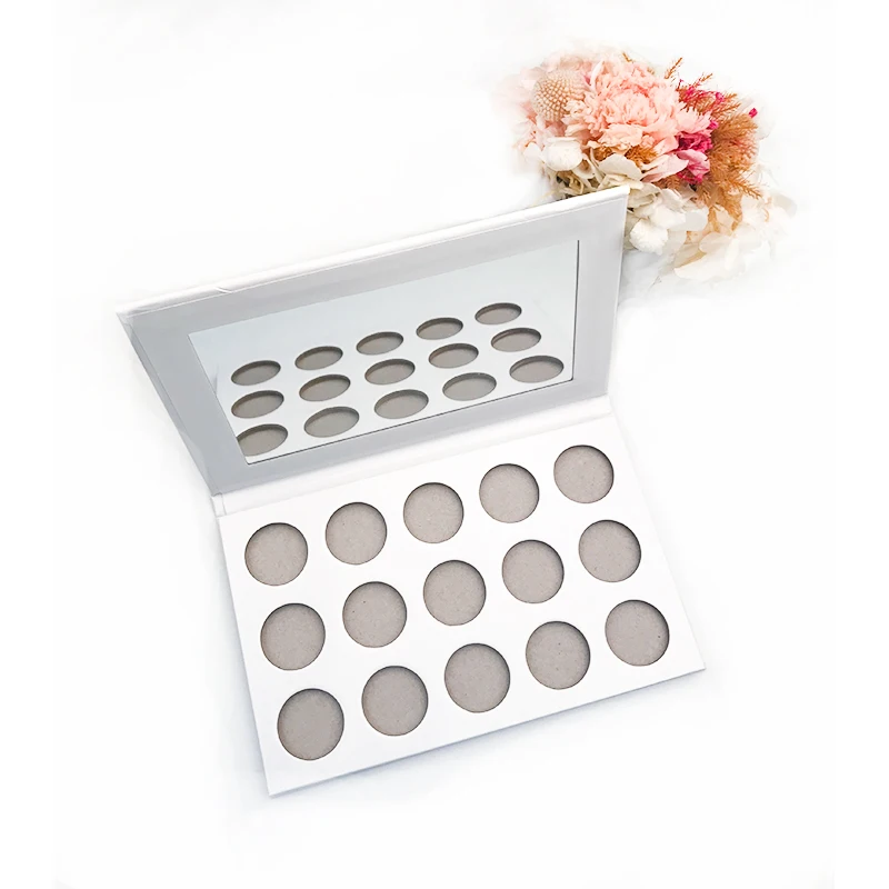 

Best Selling Vegan Diy Private Label Eye Shadow Good Quality Empty Eyeshadow Palette, 15colors