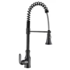 UPC and cUPC ORB Finished Brass Hot and Cold Kitchen Sink Tap with Pull Down Spout