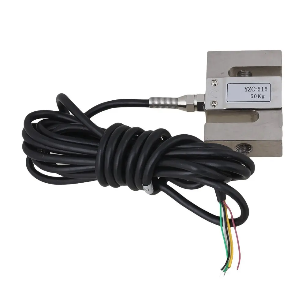 BQLZR Waterproof S Type Beam Load Cell Scale Sensor Weighting Sensor 50kg With Cable