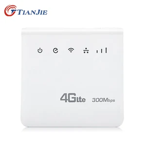 TIANJIE 300Mbps LTE Mobile Wi Fi Router SIM Support