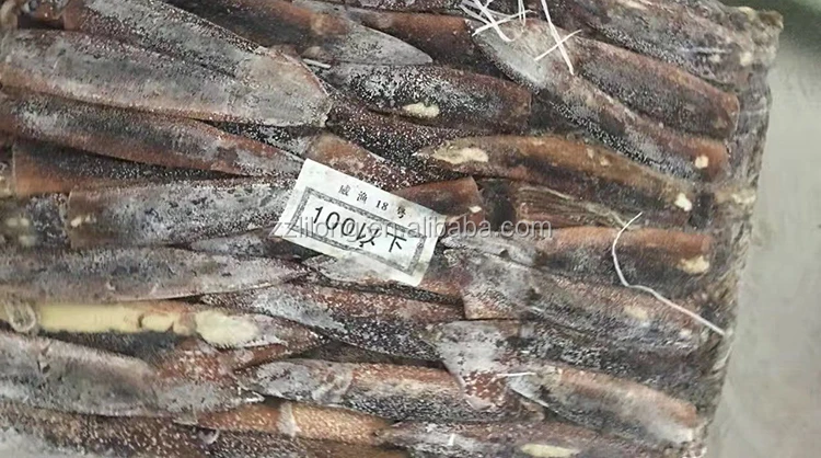200 to 300g illex argentinua frozen squid price wholesale