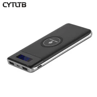 

MSDS mini portable gift 10000mah power bank wireless powerbank for iphone / android wireless power bank qi wireless charger