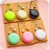 Cute Macaron in-ear earphone M85 with storage box for mp3 mp4 player cellphone high quality for girls kids children gift