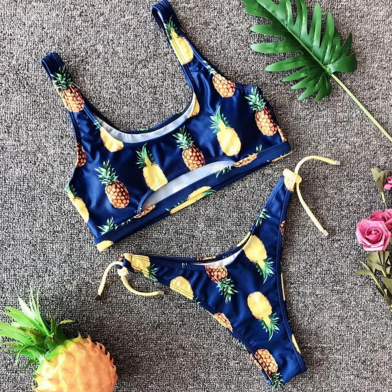 New Arrival Camouflage Print Bikini Sexy Push Up Little Girl Swimsuit