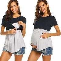 

mother breastfeeding top tshirt maternity clothing pregnant women clothes nursing breastfeeding pregnancy clothes shirt casual