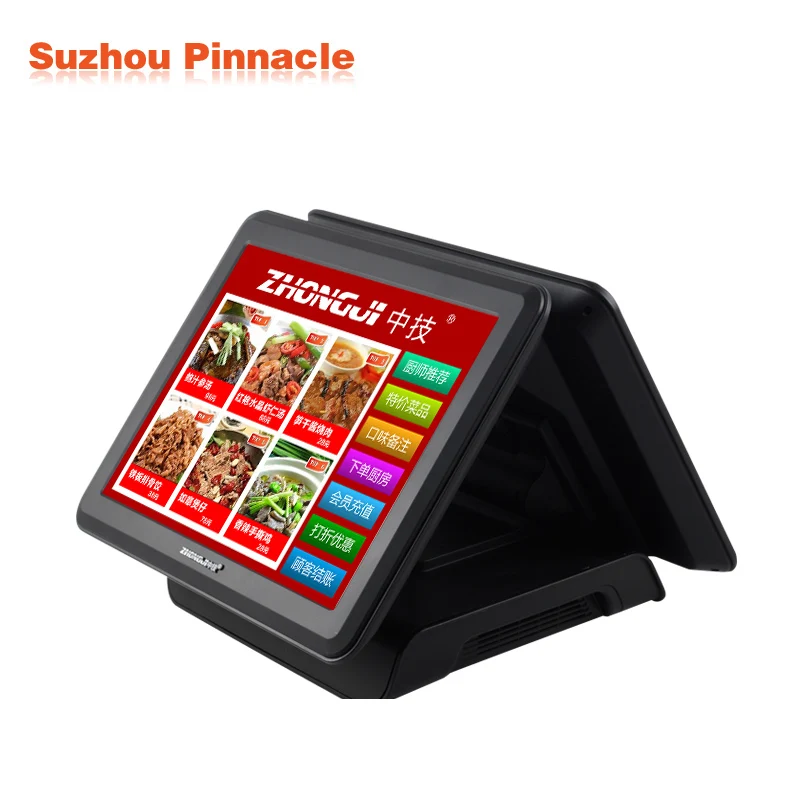 15 Inch All In One Countertop Pos Terminal With Front Camera Pos