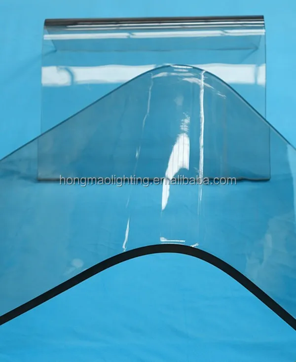Custom size PC Plate hot bending acrylic plate hot bending