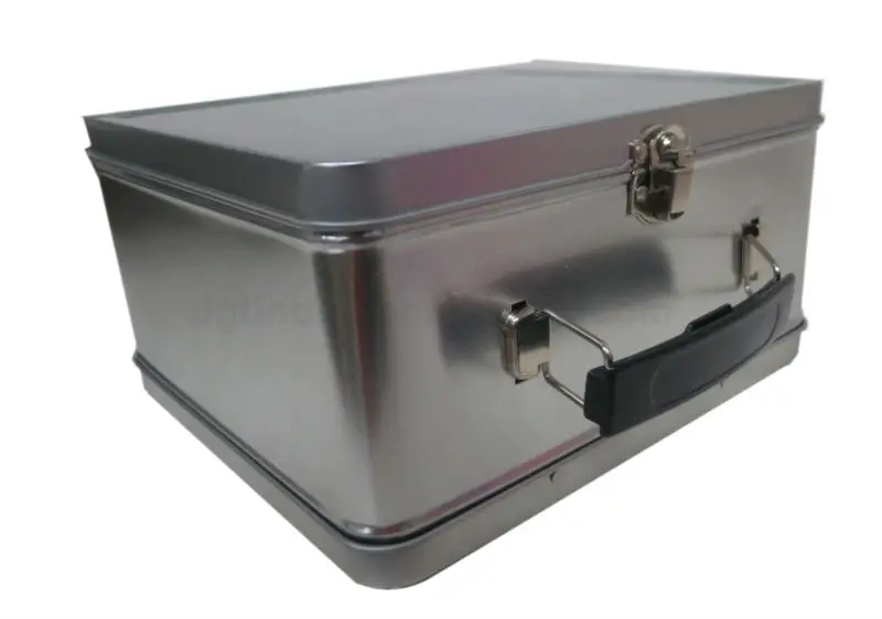 Lunch Tin Box With Lock And Key With Window On Body Buy Lunch Tin Box
