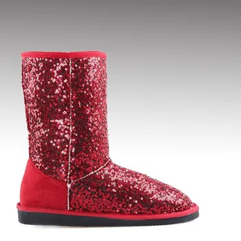 sparkle snow boots