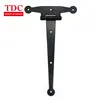 TH021 12 inch long size round head steel/iron Tee hinge