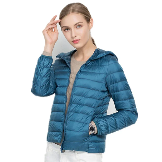 

Ten Colors Clearance Lot Top Sale Women High Quality Goose Feather Down Jacket, As pic show