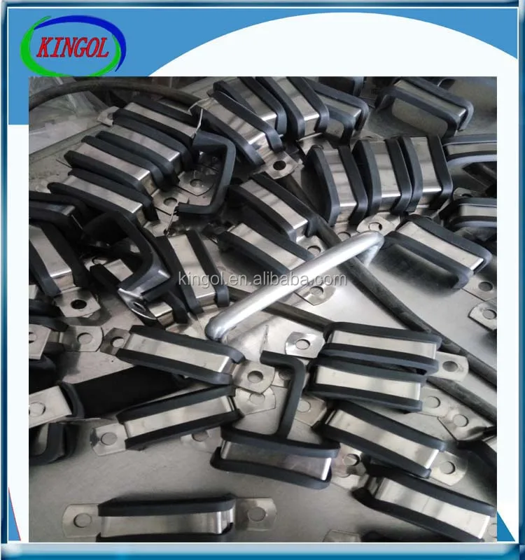 
Square wire clip with rubber 12mm15mm20mm18mm25mm 