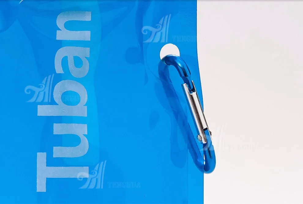 plastic 500 ml foldable water bottle , drinking water bag